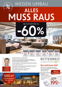 Bettenwelt Prospekt - Bettenwelt Lippstadt GmbH