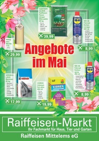 RME Raiffeisen Mittelems Prospekt - Angebote ab 11.05.