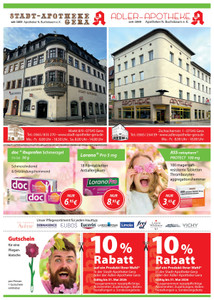 Stadt-Apotheke Gera Prospekt - Angebote ab 11.04.