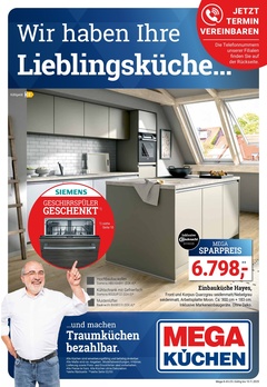 Mega Möbel SB Prospekt - Küchenmagazin - Seite 1