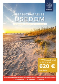 Usedom Reisen Prospekt - Angebote ab 17.09.