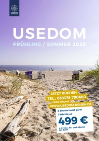 Usedom Reisen SN Prospekt - Usedom Reisen