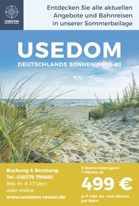 Usedom Reisen SN Prospekt - Usedom Reisen SN GmbH