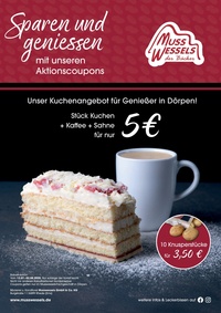 Bäckerei Musswessels Prospekt - Coupon-Flyer Filiale Dörpen