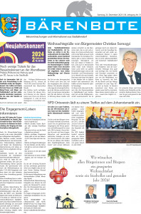 Stadt Stadtallendorf Prospekt - Bärenbote Nr. 51/2023