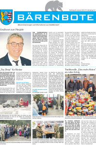 Stadt Stadtallendorf Prospekt - Bärenbote Nr. 1/2024