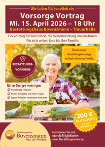 Bestattungshaus Bovensmann Prospekt - Angebote ab 11.04.