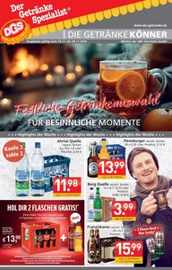 Der Getränke Spezialist Prospekt - ABC DGS Getränke EHV