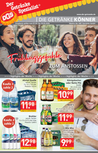 Der Getränke Spezialist Prospekt - ABC DGS Getränke EHV