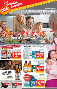 Der Getränke Spezialist Prospekt - ABC DGS Getränke EHV