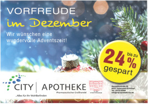 City Apotheke Hohenstein-Ernstthal Prospekt - Vorfreude im Dezember