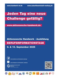 Oberhessische Presse Prospekt - Aktionswoche Handwerk