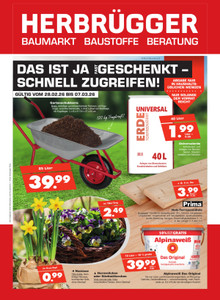 Herbrügger Prospekt - Angebote ab 28.02.
