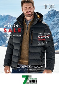 Maier Herrenmode Prospekt - Winter Sale