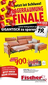 Polstermöbel Fischer Prospekt - LAGERRÄUMUNG 04