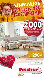 Polstermöbel Fischer Prospekt - Alt gegen Neu