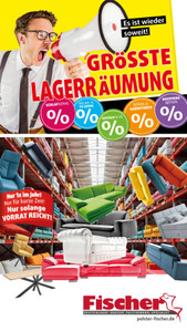 Polstermöbel Fischer Prospekt - Fischer Polster