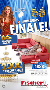 Polstermöbel Fischer Prospekt - Jubiläum 4