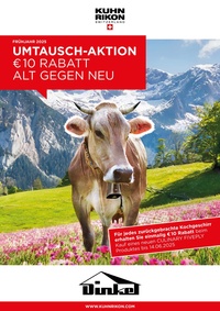 Kuhn Rikon Prospekt - 2025 KW 18 | Dinkel Umtausch-Aktion Kuhn Rikon