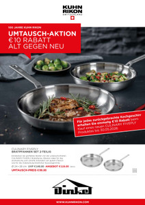 Kuhn Rikon Prospekt - 2026/17 | Dinkel Umtausch Aktion