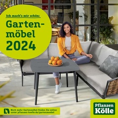 Pflanzen Kölle Prospekt - Gartenmöbel-Katalog 2024