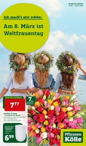 Pflanzen Kölle Prospekt - Weltfrauentag