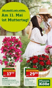 Pflanzen Kölle Prospekt - Ab 11. Mai is Muttertag!