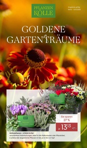 Pflanzen Kölle Prospekt - Goldene Gartenträume