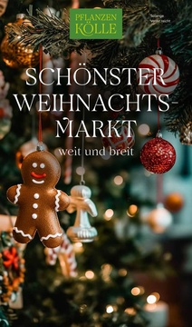 Pflanzen Kölle Prospekt - Weihnachtsmarkt - Seite 1