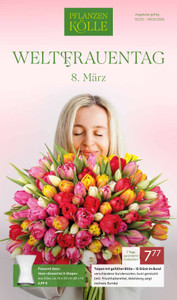 Pflanzen Kölle Prospekt - Weltfrauentag