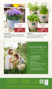 Pflanzen Kölle Prospekt - Blühende Osterzeit