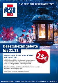 Autoplus Prospekt - Dezemberangebote