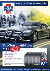 Autoplus Prospekt - Vor-Saison-Aktion bis 15.11