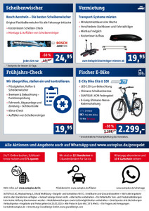 Autoplus Prospekt - AUTOPLUS Vorsaison-Aktionen 21.03.2026