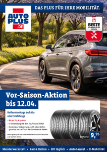 Autoplus Prospekt - Vor-Saison-Aktion bis 12.04