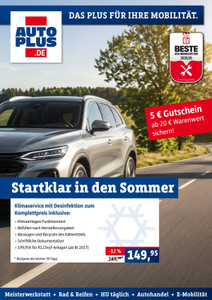 Autoplus Prospekt - Startklar in den Sommer