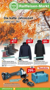 Raisa-Raifeisenmarkt Prospekt - Die kalte Jahreszeit steht vor der Tür!