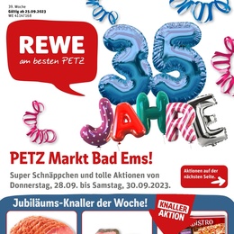 REWE Prospekt - Angebote ab 25.09.
