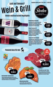 REWE Prospekt - Lust auf Genuss? Wein & Grill