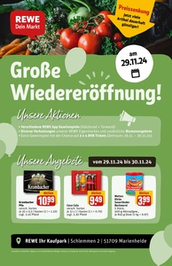 REWE Prospekt - Angebote ab 25.11.