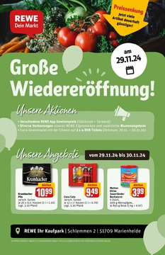 REWE Prospekt - Angebote ab 25.11.