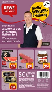 REWE Prospekt - Angebote ab 28.07.