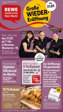 REWE Prospekt - Angebote ab 28.07.