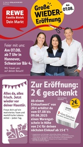 REWE Prospekt - Angebote ab 04.08.