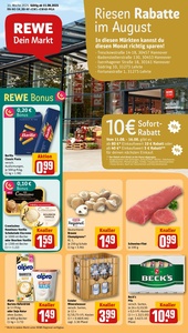 REWE Prospekt - Angebote ab 11.08.