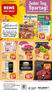 REWE Prospekt - Angebote ab 25.08.