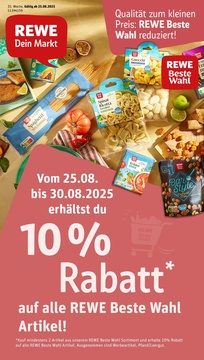 REWE Prospekt - Angebote ab 25.08.