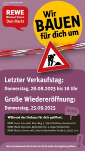 REWE Prospekt - Angebote ab 25.08.