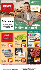 REWE Prospekt - Angebote ab 08.09.