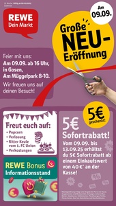 REWE Prospekt - Angebote ab 08.09.